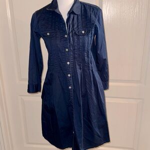 GAP - Blue Long Sleeve Dress - Size Small